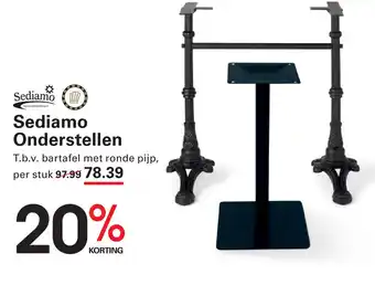 Sligro Sediamo Onderstellen aanbieding