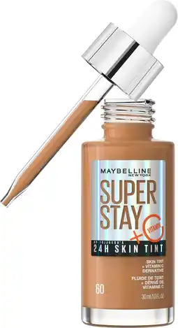 Amazon Maybelline New York Superstay 24H Skin Tint Bright Skin-Like Coverage - foundation - 60 aanbieding