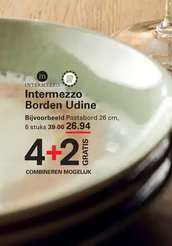 Sligro Intermezzo Borden Udine aanbieding