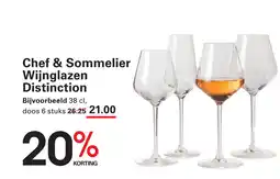 Sligro Chef & Sommelier Wijnglazen Distinction aanbieding