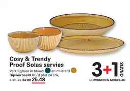 Sligro Cosy & Trendy Proof Solas servies aanbieding