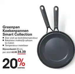 Sligro Greenpan Koekenpannen Smart Collection aanbieding