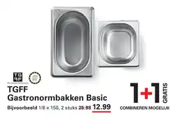 Sligro TGFF Gastronormbakken Basic aanbieding