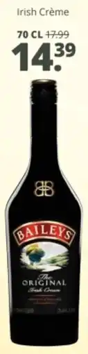 Mitra Baileys Irish Crème aanbieding