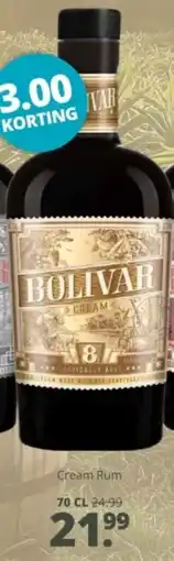 Mitra Bolivar Cream Rum aanbieding