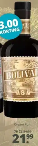 Mitra Bolivar Cream Rum aanbieding