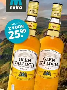 Mitra Glen Talloch scotch blended aanbieding