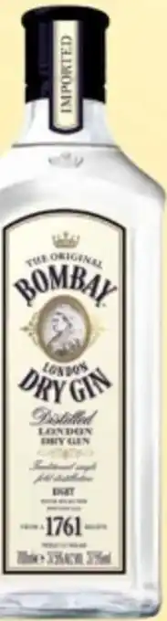 Mitra Bombay Dry Gin aanbieding