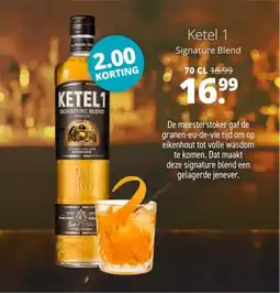Mitra Ketel 1 Signature Blend aanbieding