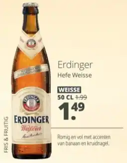 Mitra Erdinger Hefe Weisse aanbieding