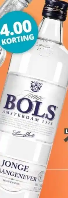 Mitra Bols jonge graanjenever aanbieding