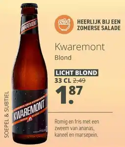 Mitra Kwaremont Blond aanbieding