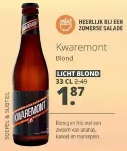 Mitra Kwaremont Blond aanbieding