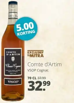 Mitra Comte d'Artim VSOP Cognac aanbieding
