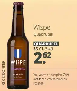 Mitra Wispe Quadrupel aanbieding