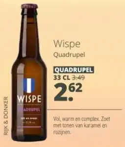 Mitra Wispe Quadrupel aanbieding
