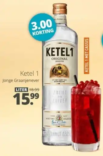 Mitra Ketel 1 Jonge Graanjenever aanbieding