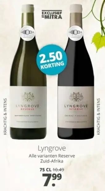Mitra Lyngrove aanbieding
