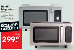Sligro Hendi Magnetron aanbieding