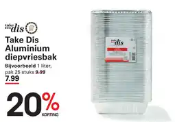 Sligro Take Dis Aluminium diepvriesbak aanbieding