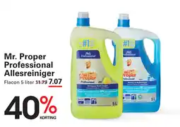 Sligro Mr. Proper Professional Allesreiniger aanbieding