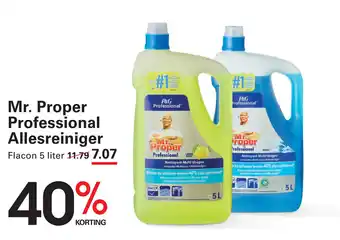 Sligro Mr. Proper Professional Allesreiniger aanbieding