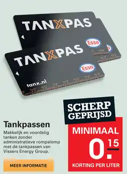 Sligro Tankpassen aanbieding