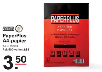 Sligro PaperPlus A4-papier aanbieding