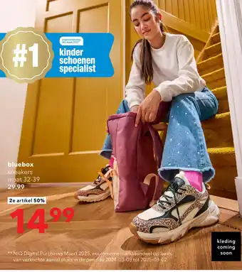 Scapino Bluebox aanbieding