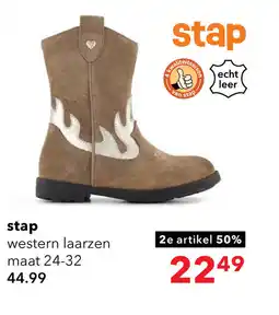 Scapino Stap western laarzen aanbieding