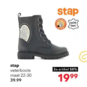 Scapino Stap Veterboots aanbieding