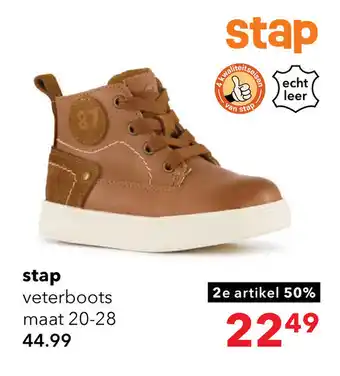 Scapino Stap Veterboots aanbieding