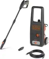 Amazon BXW1400PE-Hidrolimpiadora 1400W 110 BAR MOTOR UNIVERSAL-Black+Decker aanbieding