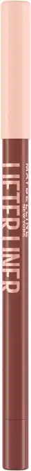 Amazon Maybelline New York Lifter Liner Let's Bounce Lipliner met Hylaronzuur - Nude - 1.2GR aanbieding