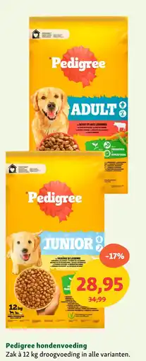 Maxi Zoo Pedigree hondenvoeding aanbieding