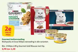 Maxi Zoo Gourmet kattenvoeding aanbieding