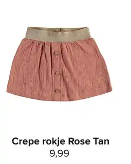 Baby-Dump Crepe rokje Rose Tan aanbieding
