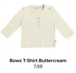 Baby-Dump Bows T-Shirt Buttercream aanbieding