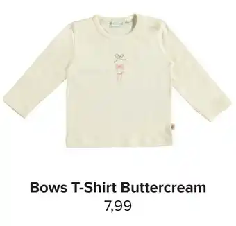 Baby-Dump Bows T-Shirt Buttercream aanbieding