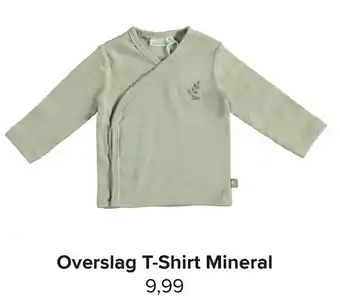 Baby-Dump Overslag T-Shirt Mineral aanbieding