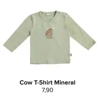 Baby-Dump Cow T-Shirt Mineral aanbieding