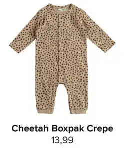 Baby-Dump Cheetah Boxpak Crepe aanbieding