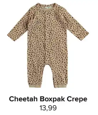 Baby-Dump Cheetah Boxpak Crepe aanbieding