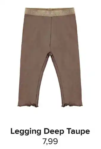 Baby-Dump Legging Deep Taupe aanbieding
