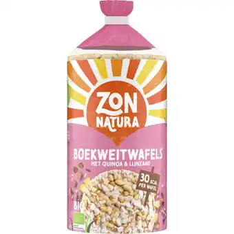 Albert Heijn Zonnatura Boekweitwafel quinoa & lijnzaad aanbieding