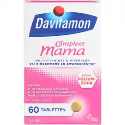 Albert Heijn Davitamon Compleet zwanger multivitamine tabletten aanbieding