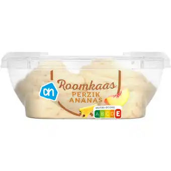 Albert Heijn AH Roomkaas perzik ananas aanbieding
