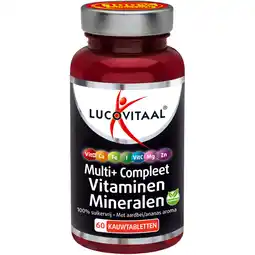 Albert Heijn Lucovitaal Multi+ compleet vitaminen mineralen aanbieding