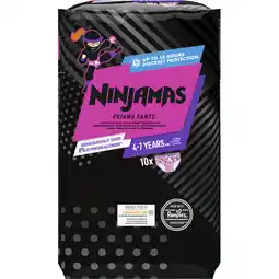 Albert Heijn Ninjamas Absorberende pyjamabroekjes meisje 4-7 aanbieding