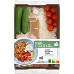 Albert Heijn AH Gesneden verspakket bowl Griekse stijl aanbieding